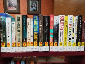 Shelf of books