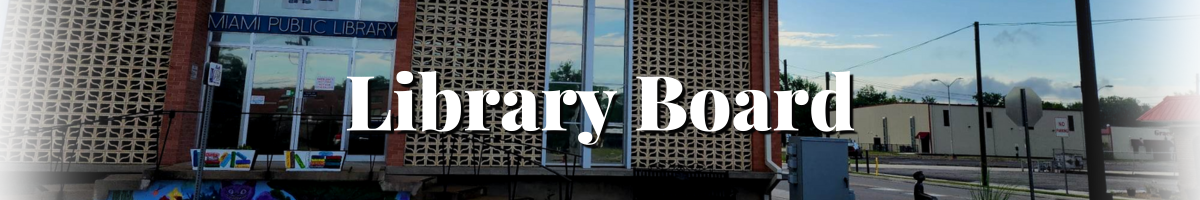 Library Board Header Library Board